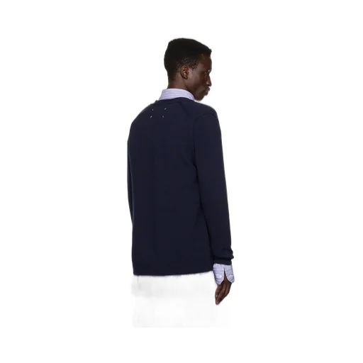 Maison Margiela Buttoned V-Neck Cardigan