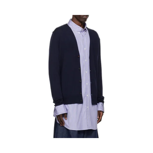 Maison Margiela Buttoned V-Neck Cardigan