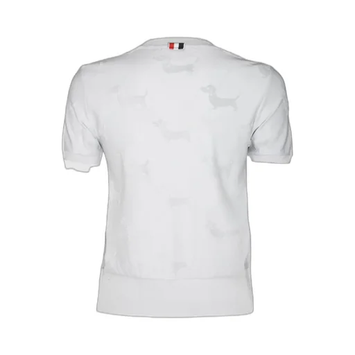 Thom Browne Hector Detailed Crewneck T-Shirt