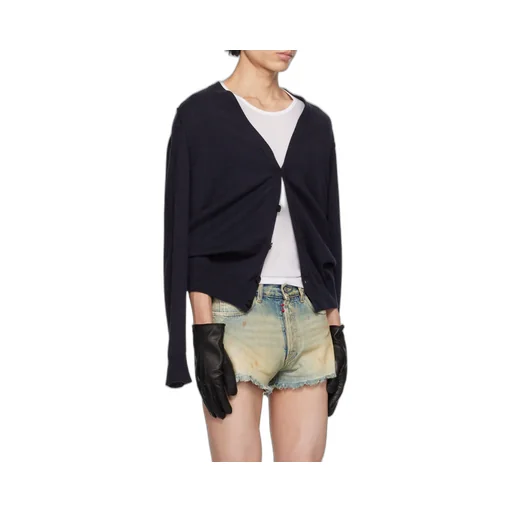 Maison Margiela Buttoned V-Neck Cardigan