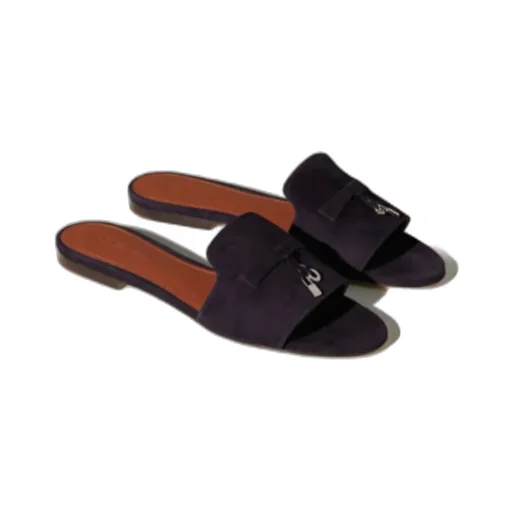 Flat-Bottomed Open-Toed Sandals