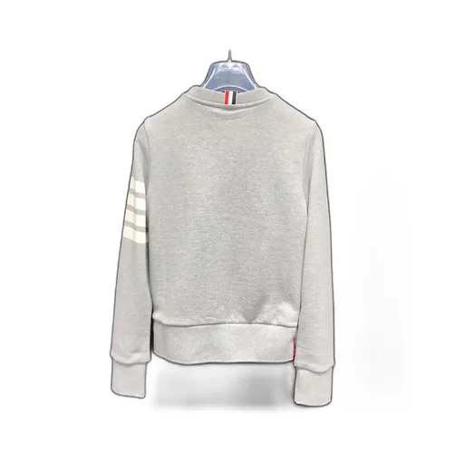 Thom Browne 4-Bar Crewneck Sweatshirt