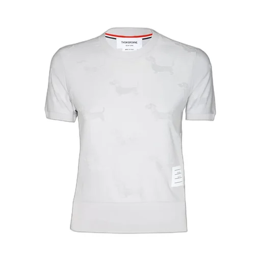 Thom Browne Hector Detailed Crewneck T-Shirt