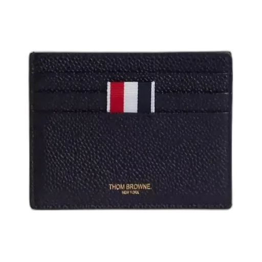 Thom Browne 4-Bar Logo Stamp Cardholder