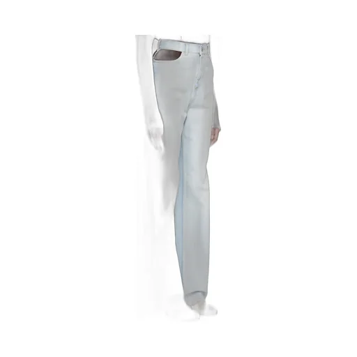 Maison Margiela High-Waist Cut-Out Detailed Jeans
