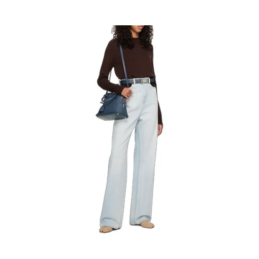Maison Margiela High-Waist Cut-Out Detailed Jeans