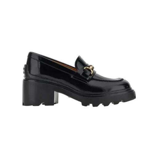 Tod's Logo Plauqe Slip-On Loafers