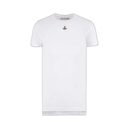 Vivienne Westwood Orb Logo-Embroidered Crewneck T-Shirt