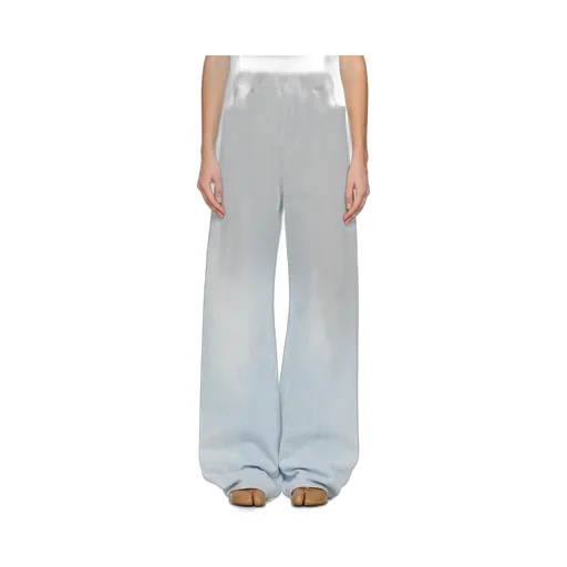Maison Margiela High-Waist Cut-Out Detailed Jeans