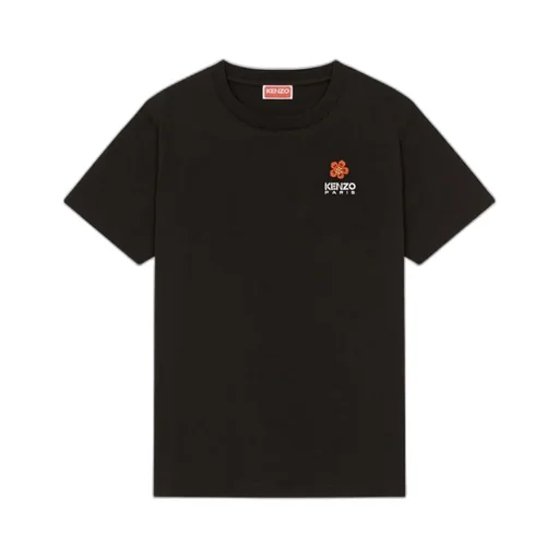 Kenzo Boke Flower Embroidered Crewneck T-Shirt