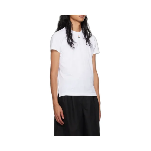 Vivienne Westwood Orb Logo-Embroidered Crewneck T-Shirt