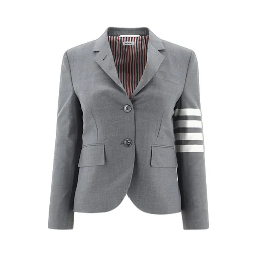 Thom Browne 4-Bar Long-Sleeved Blazer