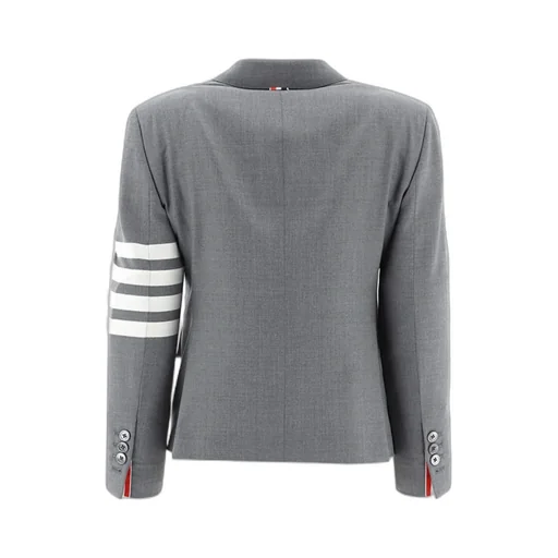 Thom Browne 4-Bar Long-Sleeved Blazer