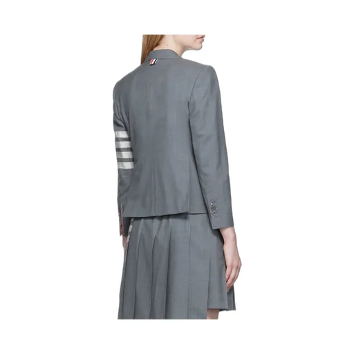 Thom Browne 4-Bar Long-Sleeved Blazer