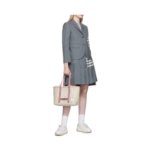 Thom Browne 4-Bar Long-Sleeved Blazer