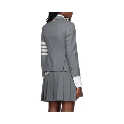 Thom Browne 4-Bar Long-Sleeved Blazer