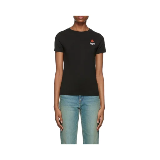Kenzo Boke Flower Embroidered Crewneck T-Shirt