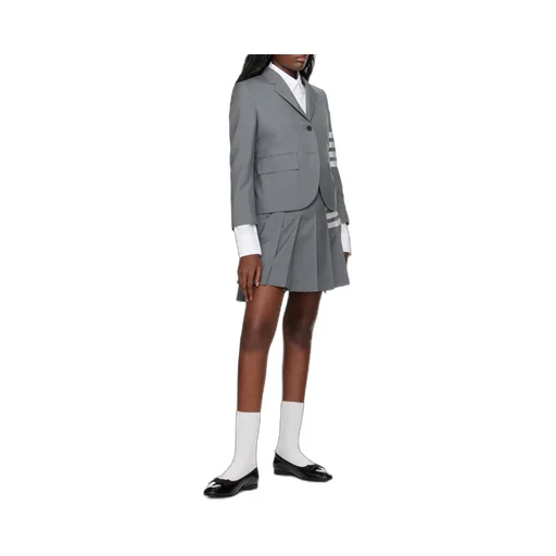 Thom Browne 4-Bar Long-Sleeved Blazer