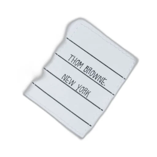 Thom Browne Logo Patch Crewneck T-Shirt