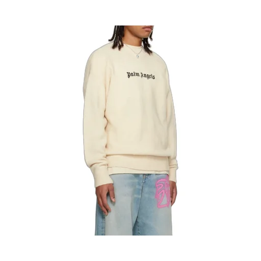 Palm Angels Classic Logo Crewneck Jumper