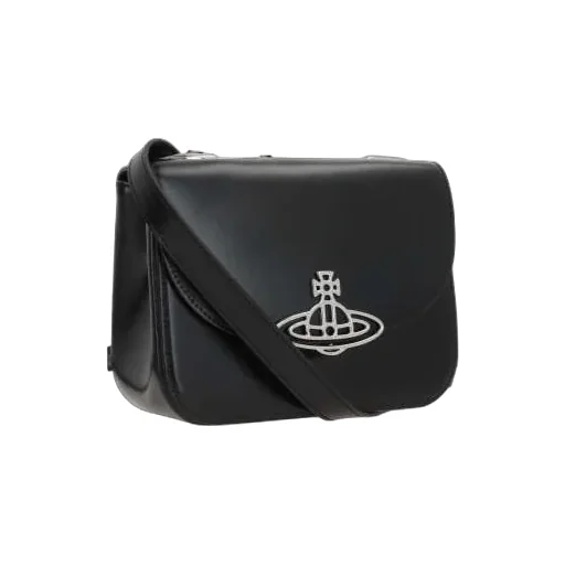 Vivienne Westwood Linda Logo Plaque Shoulder Bag