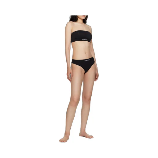 Tom Ford Logo-Waistband Stretch Thongs