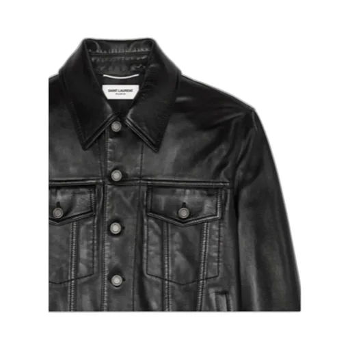 Saint Laurent Buttoned Long-Sleeved Jacket