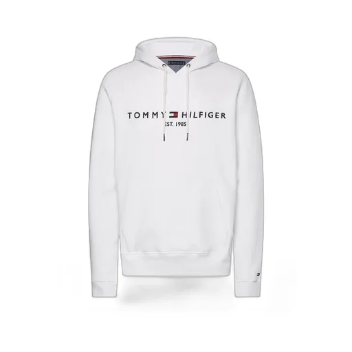 Embroidered Logo Drawstring Hoodie