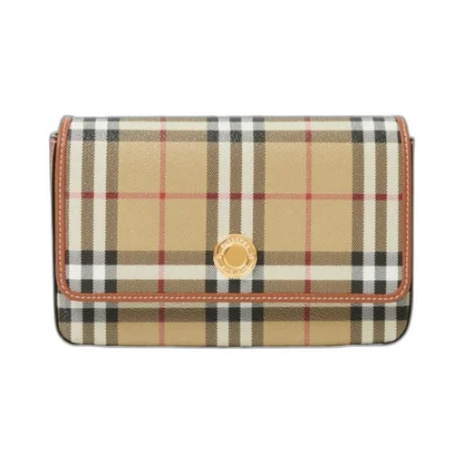 Burberry Checked Small Shoulder Bag