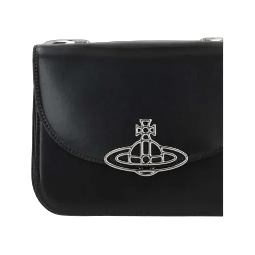 Vivienne Westwood Linda Logo Plaque Shoulder Bag