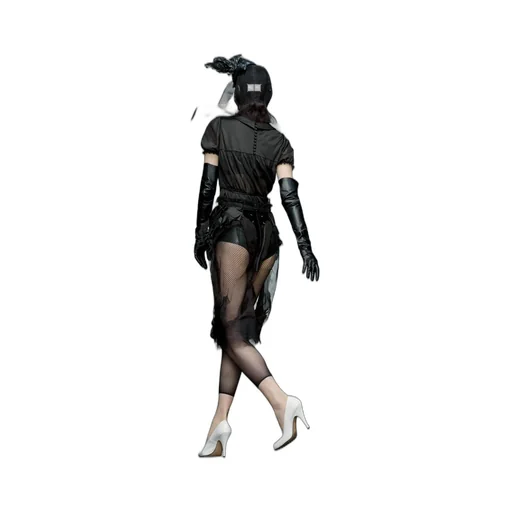 Maison Margiela Four-Stitch Short-Sleeved Ruched Bodysuit