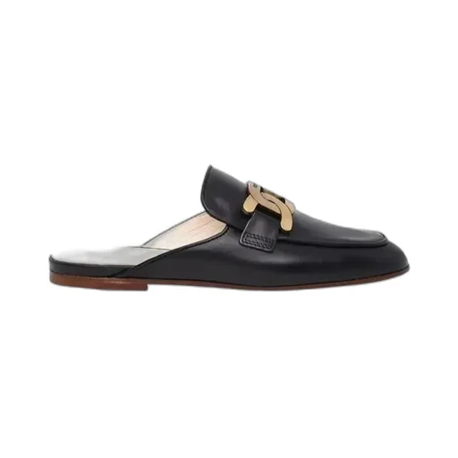 Tod's Chain Detailed Slip-On Mules