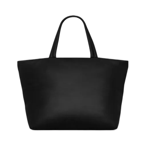 Saint Laurent Logo Debossed Large Tote Bag