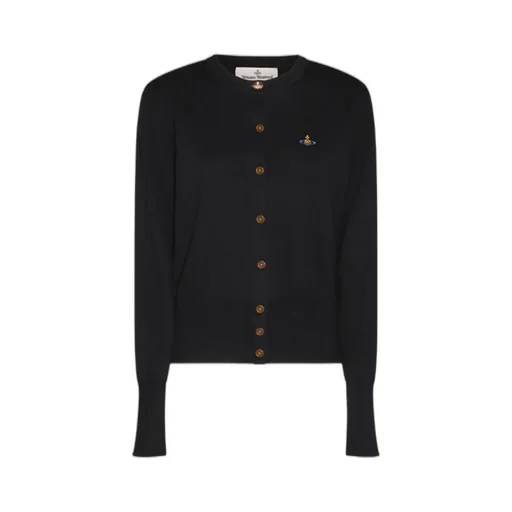 Vivienne Westwood Orb Embroidered Knited Cardigan