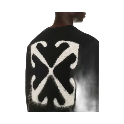 Off-White Arrow Motif Crewneck Jumper