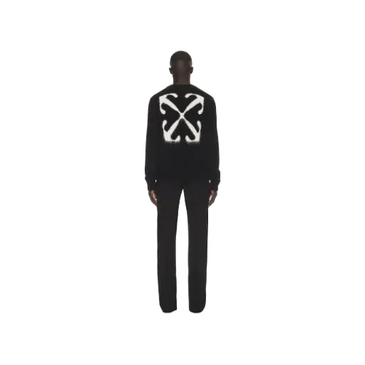 Off-White Arrow Motif Crewneck Jumper