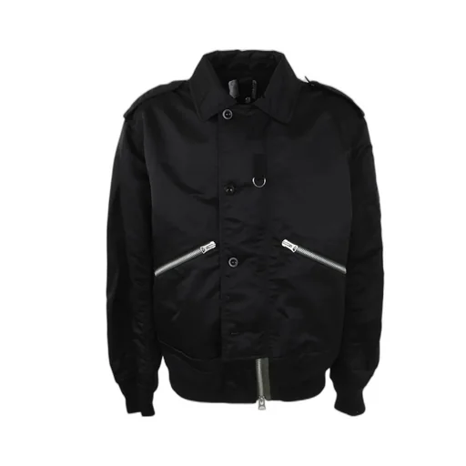 Sacai Collared Button-Up Jacket