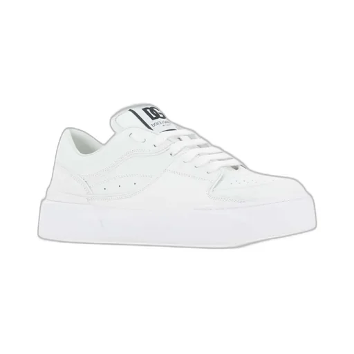Dolce & Gabbana Roma Logo-Patch Low-Top Sneakers