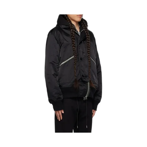 Sacai Collared Button-Up Jacket
