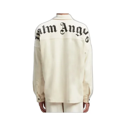 Palm Angels Checked Long-Sleeved Flannel Overshirt