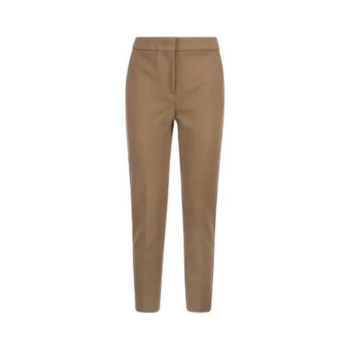 Mid-Rise Cropped Trousers