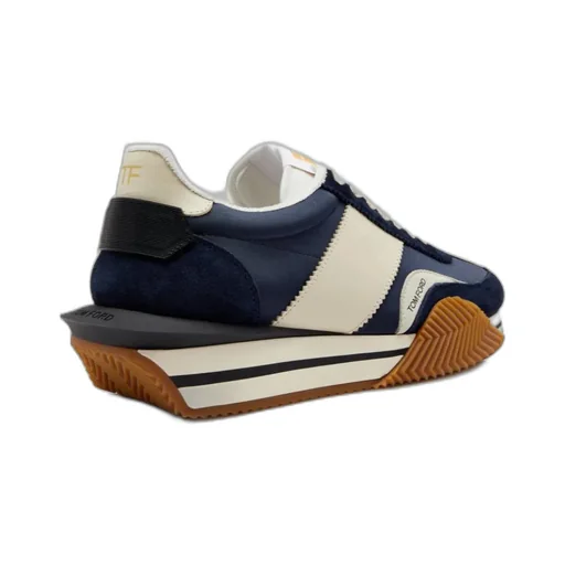 Tom Ford James Almond Toe Flatform Sneakers