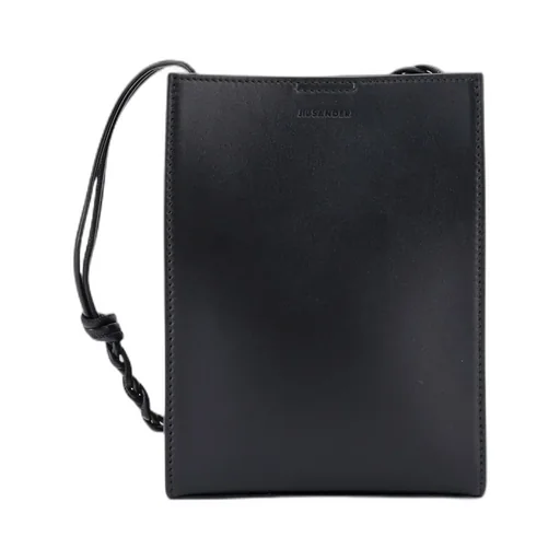 Jil Sander Tangle Logo Detailed Shoulder Bag