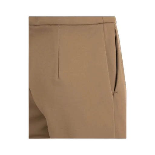 Mid-Rise Cropped Trousers
