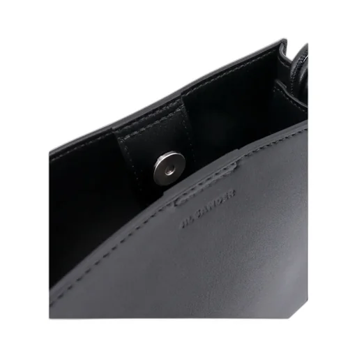 Jil Sander Tangle Logo Detailed Shoulder Bag