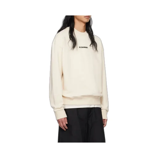 Jil Sander+ Logo Printed Crewneck Sweatshirt
