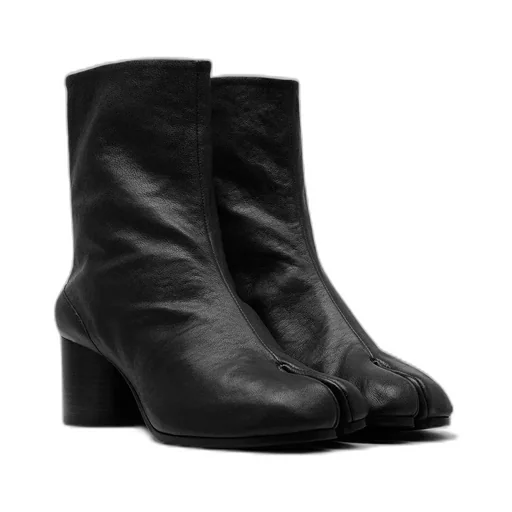Maison Margiela Tabi Toe Block Heeled Ankle Boots