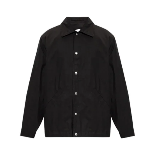 Jil Sander Logo Printed Long-Sleeved Jacket