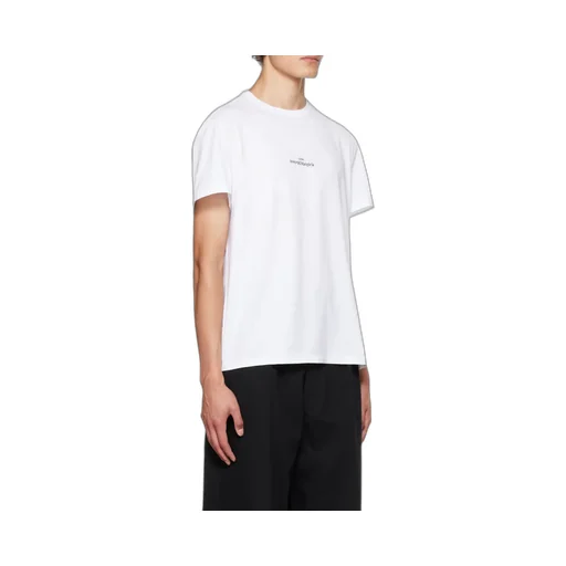 Maison Margiela Logo Embroidered Crewneck T-Shirt