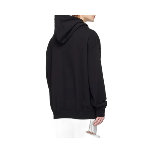 Maison Margiela Logo-Printed Long-Sleeved Hoodie